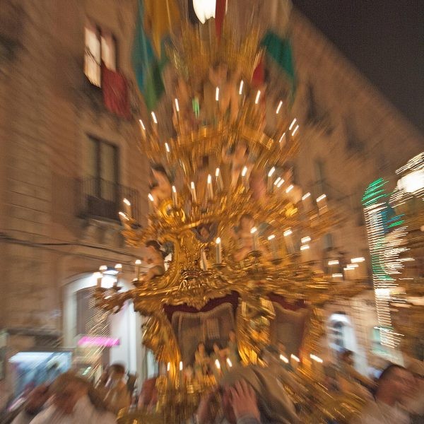 A candelora at Saint Agatha 2010
