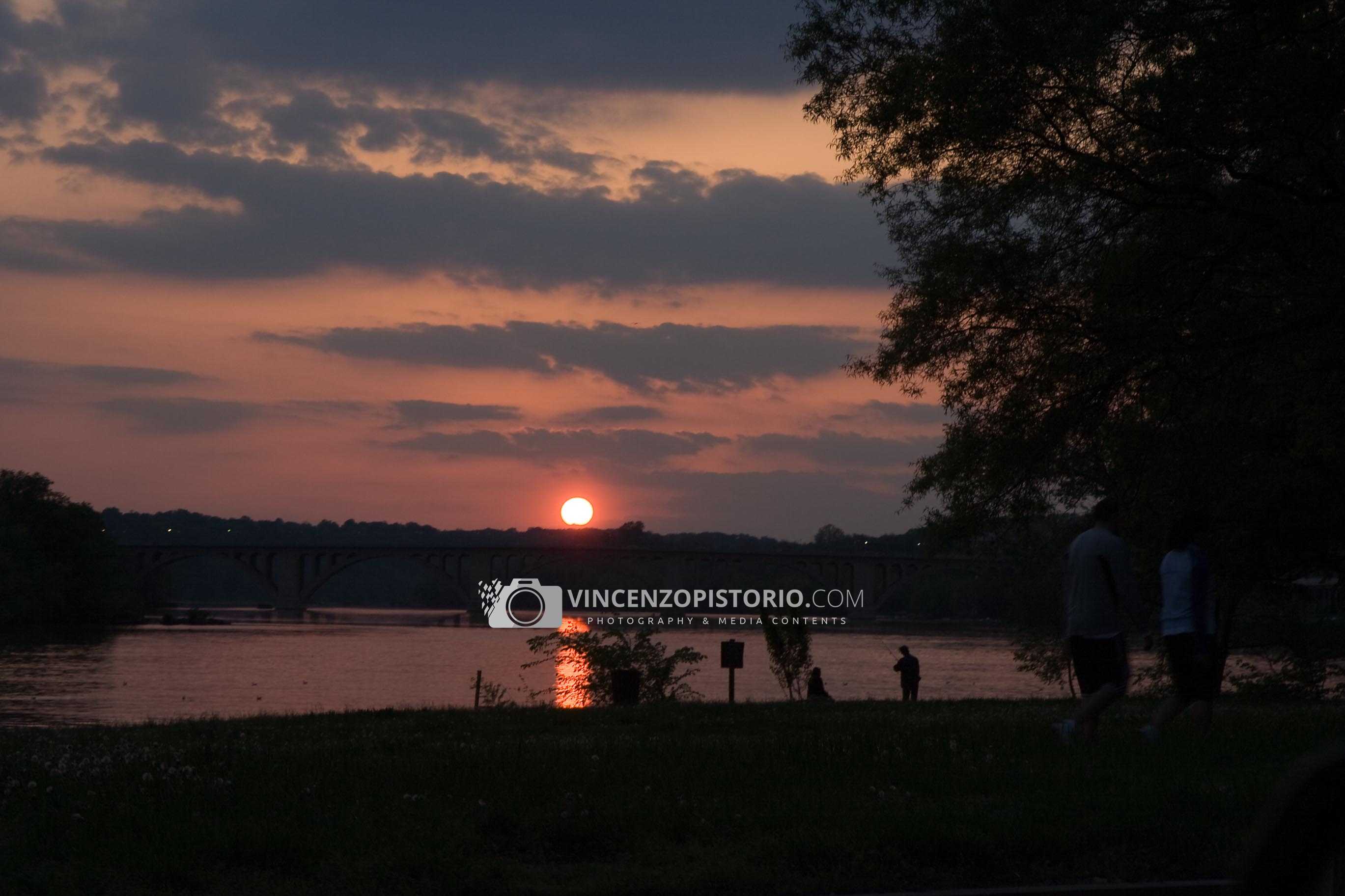 Sunset on Francis Scott Key Bridge – 3