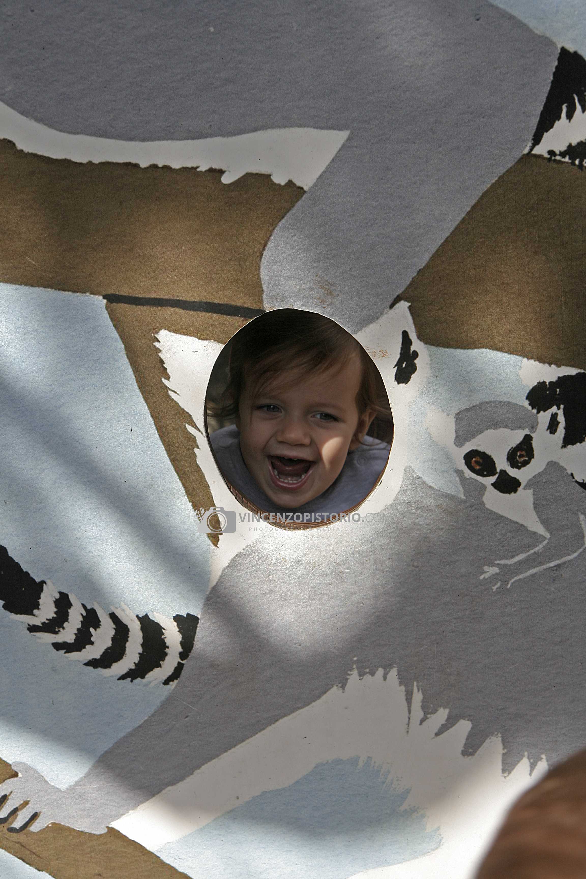 Elisa playing as a Lemur