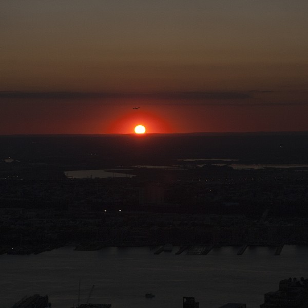 Sunset on New Jersey