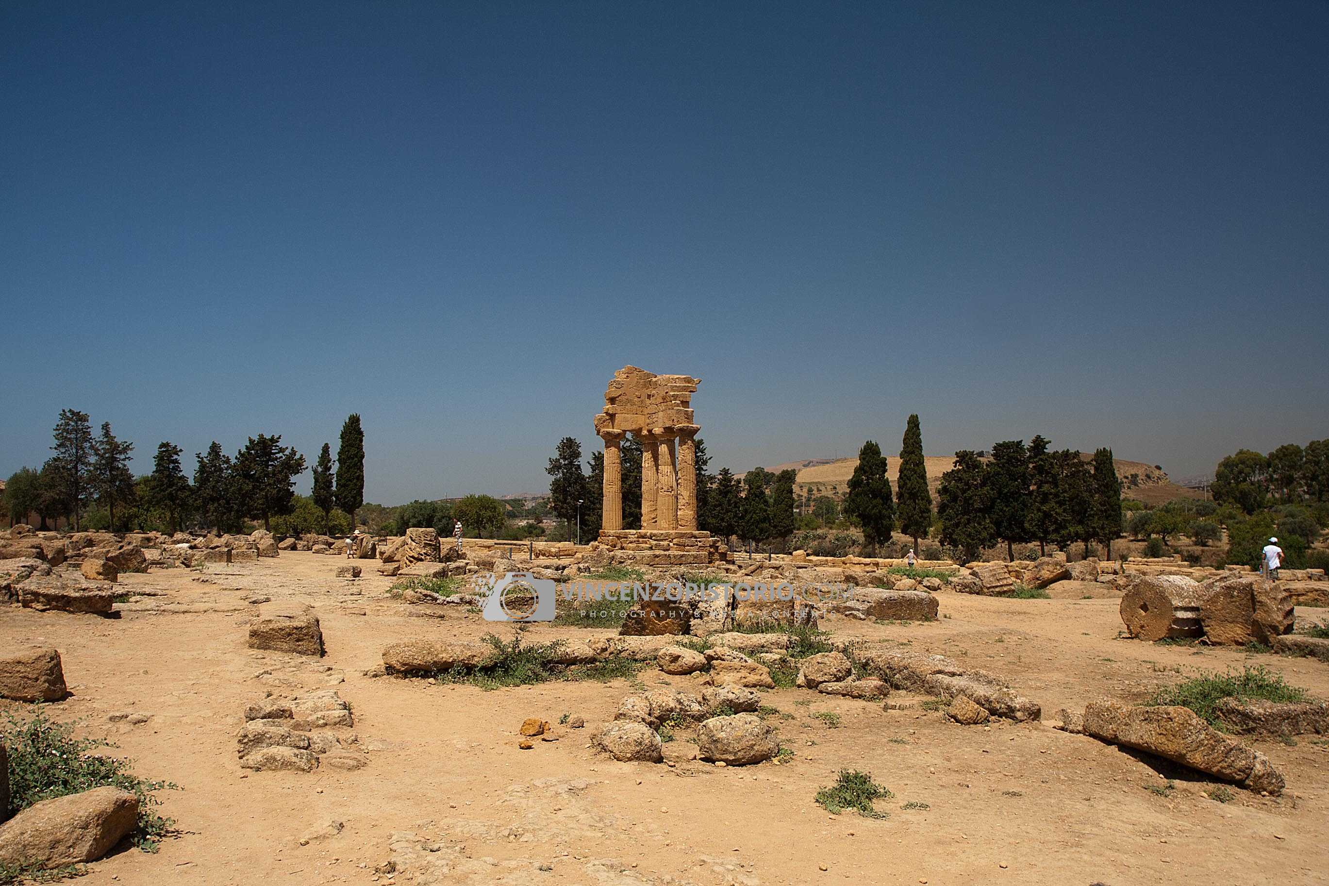 View of Temple of Dioscuri – 2